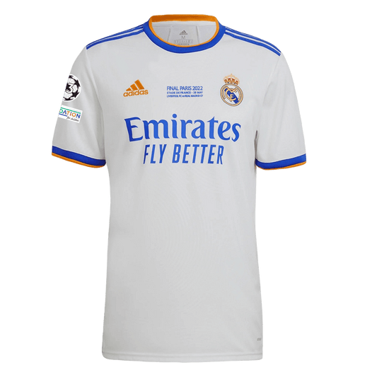 Real Madrid Jersey UCL Final Home 2021/22 With Matching Shorts