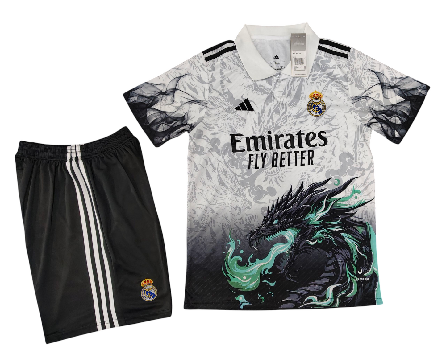 Real Madrid Emerald Fire Dragon Jersey