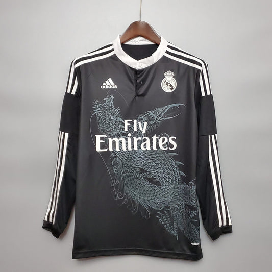 Real Madrid Away 2014-15 Retro Shirt (Full Sleeves) [Player Version]