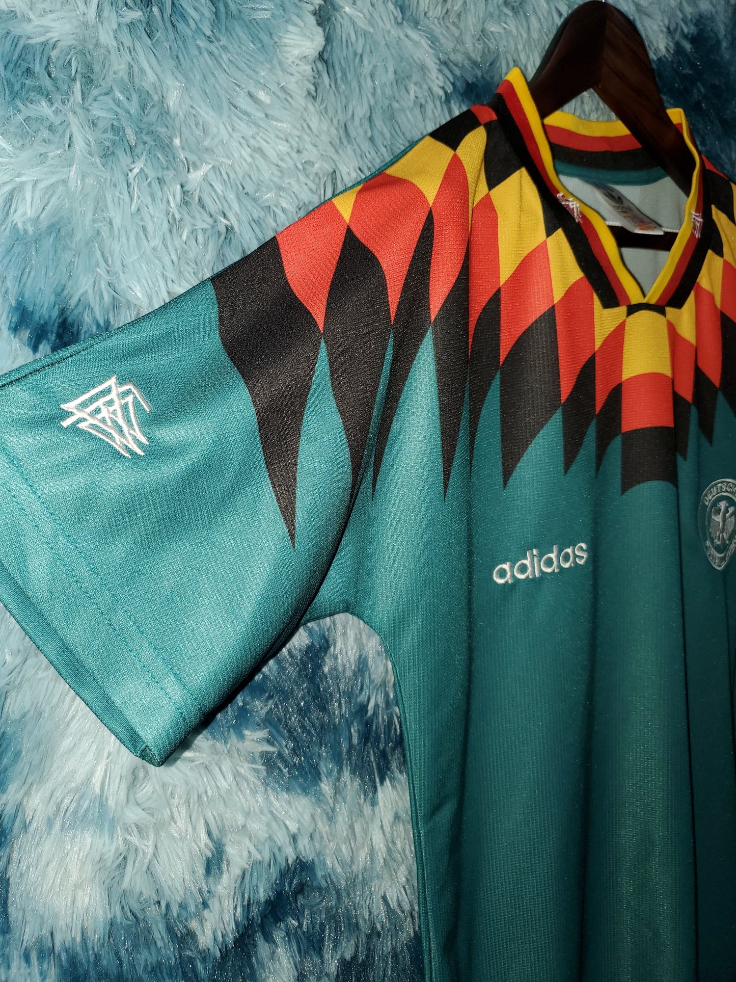 Retro 1994 Germany Away Kit [Player Version]