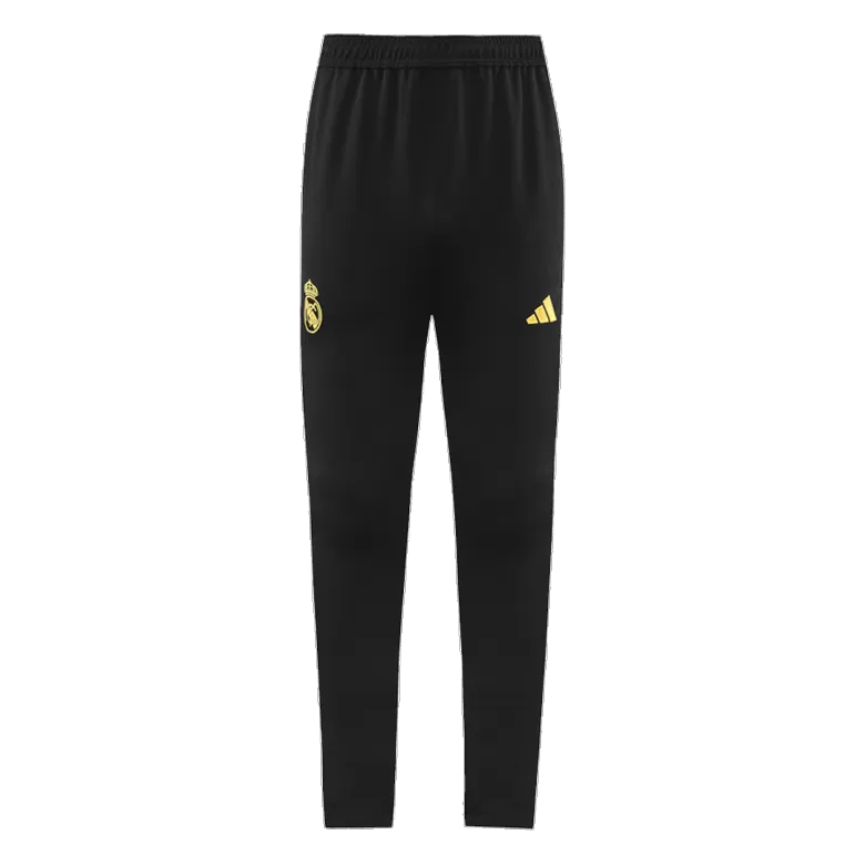 Real Madrid Black With Gold Training Trackpant