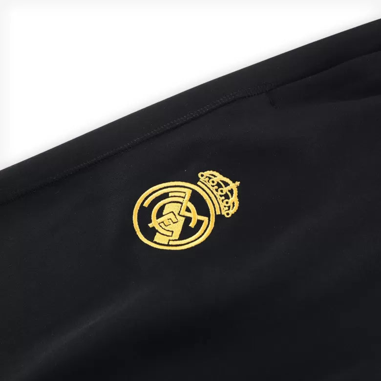 Real Madrid Black With Gold Training Trackpant