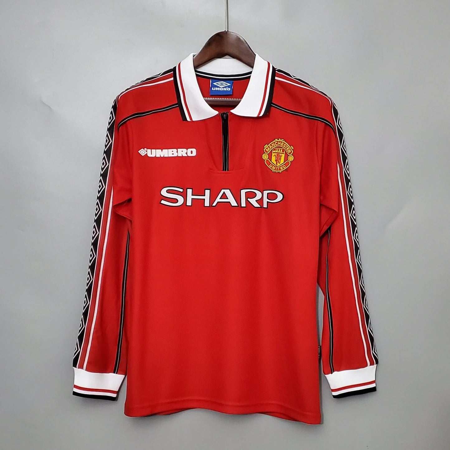 Manchester United 1998/00 Home Kit Long Sleeve [Player Version]