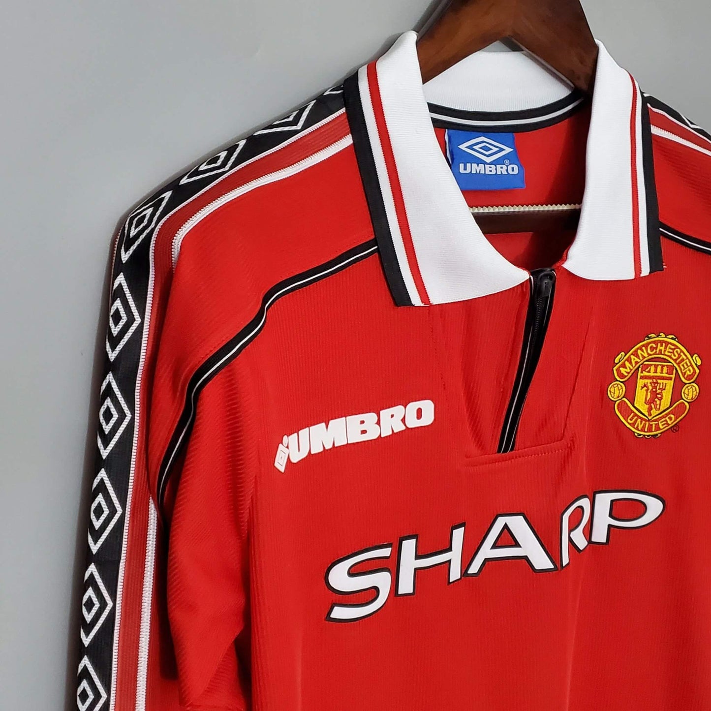 Manchester United 1998/00 Home Kit Long Sleeve [Player Version]