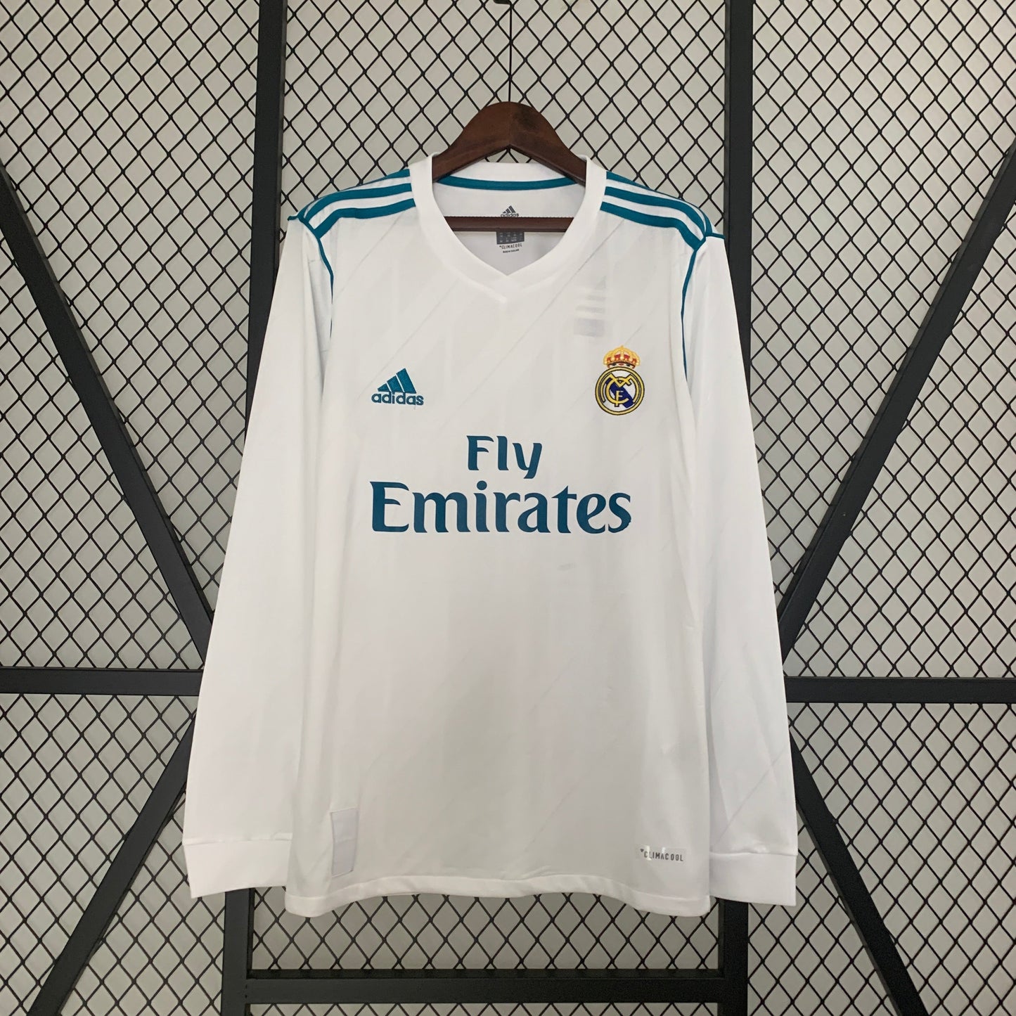 [Retro Premium] Real Madrid 17/18 Home full sleeves