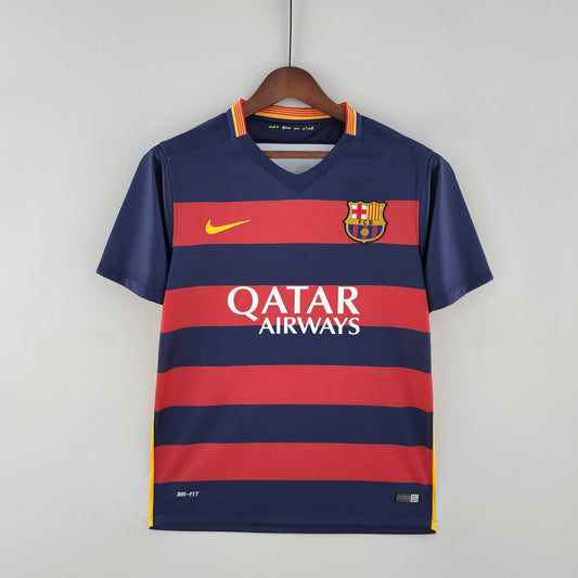 Retro 15/16 Barcelona Home Kit [Player Version]