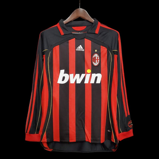 AC Milan Home 06-07 Retro Full Sleeve Jersey [Player Version]