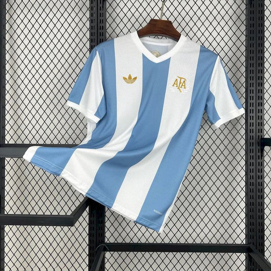 Argentina 50th Anniversary Home Jersey With Shorts