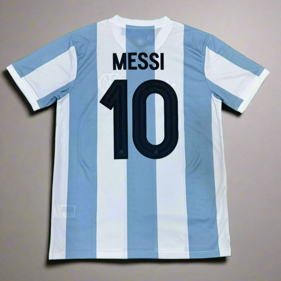 [MESSI] Argentina 50th Anniversary Home Jersey With Shorts