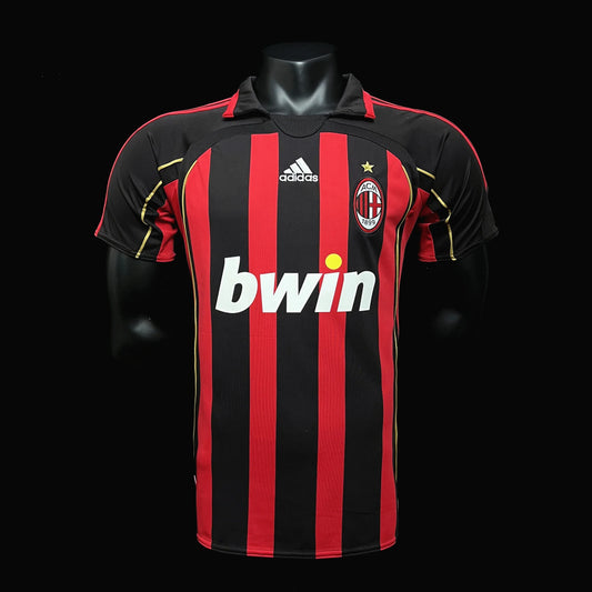 AC Milan Home 06-07 Retro Jersey With Shorts