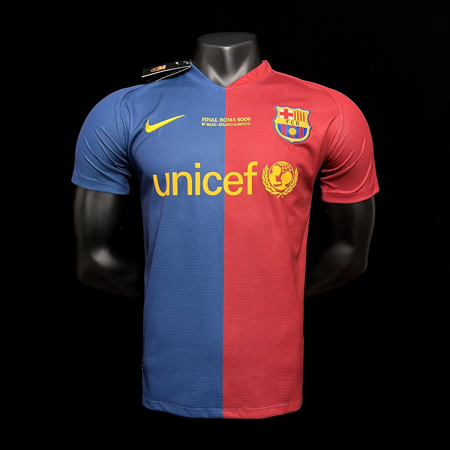 FC Barcelona 08-09 Retro Jersey With Shorts