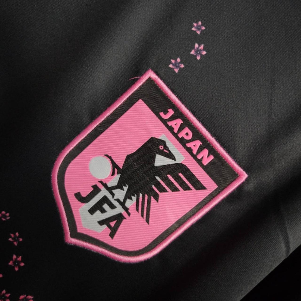 Japan Black & Pink Dragon Edition Jersey + Shorts