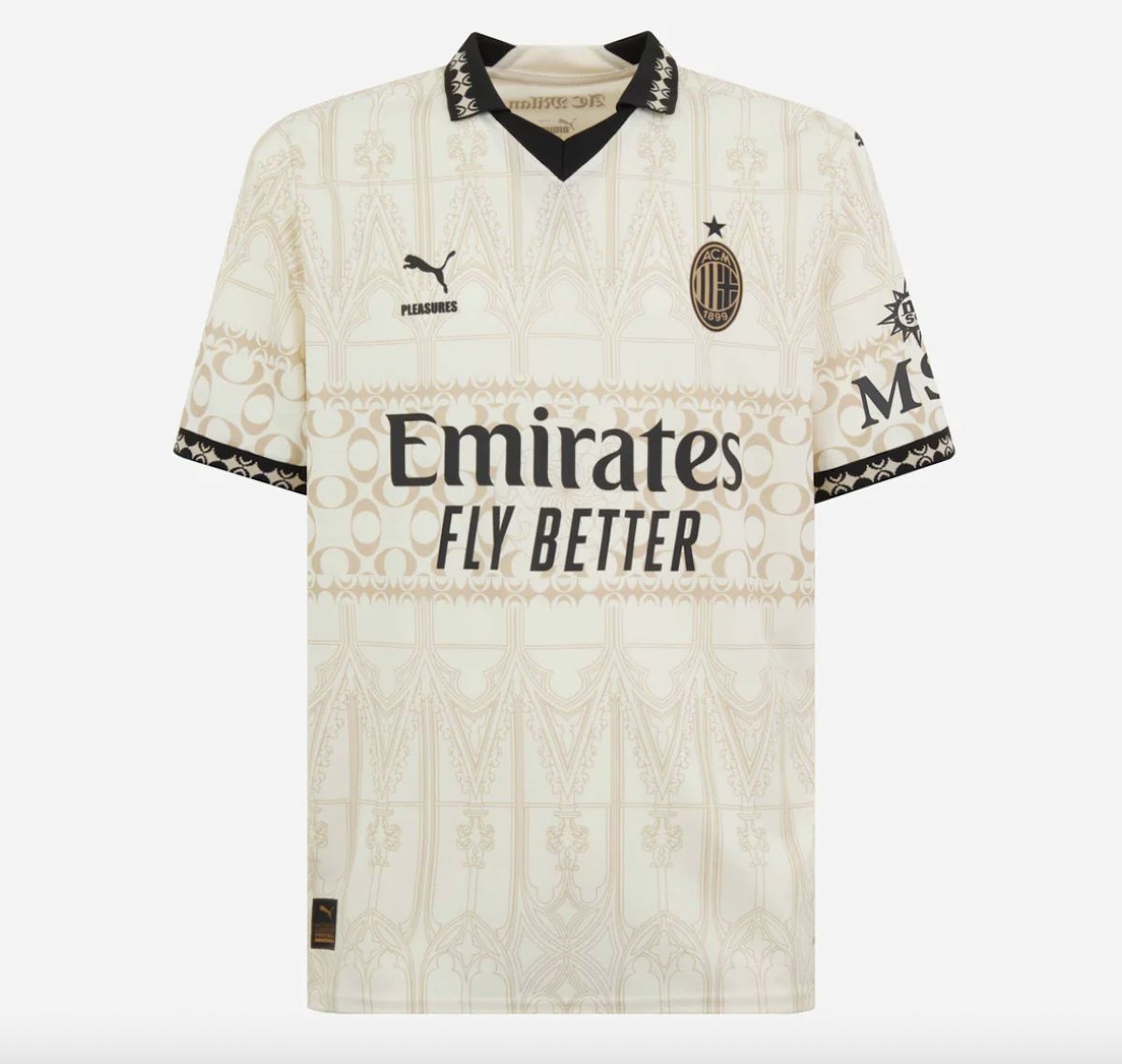 AC Milan Cream SE Jersey 24/25 With Shorts