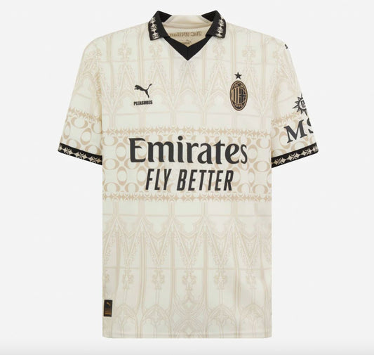 AC Milan Cream SE Jersey 24/25 With Shorts