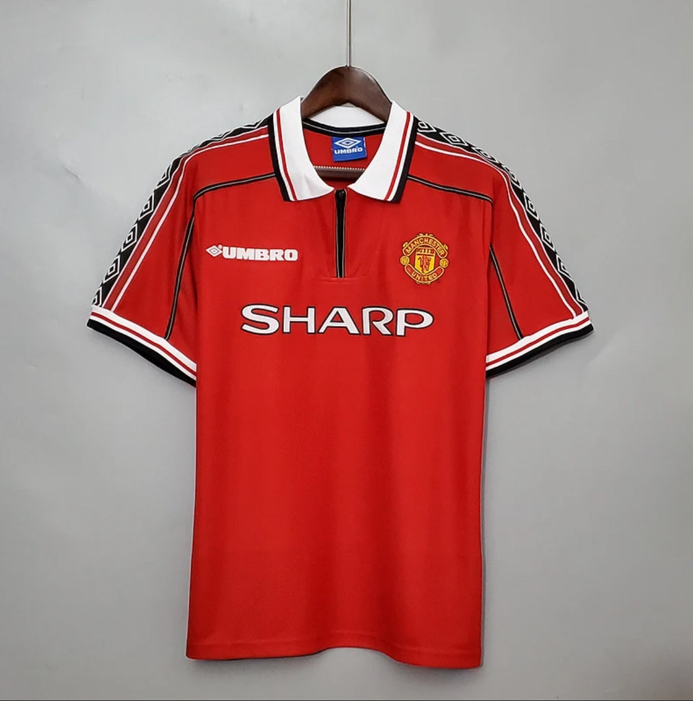 1998-99 Manchester United Home Jersey [Player Version]