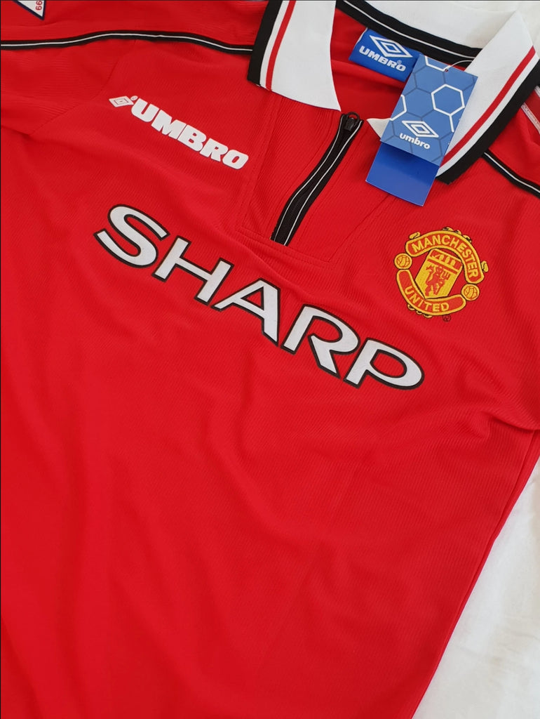 1998-99 Manchester United Home Jersey [Player Version]