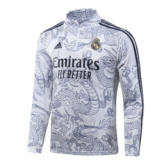 Real Madrid White Dragon Jersey