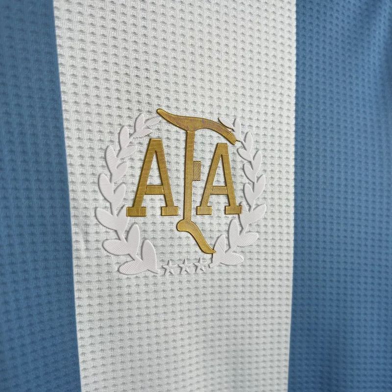 Argentina 50th Anniversary Home Jersey With Shorts