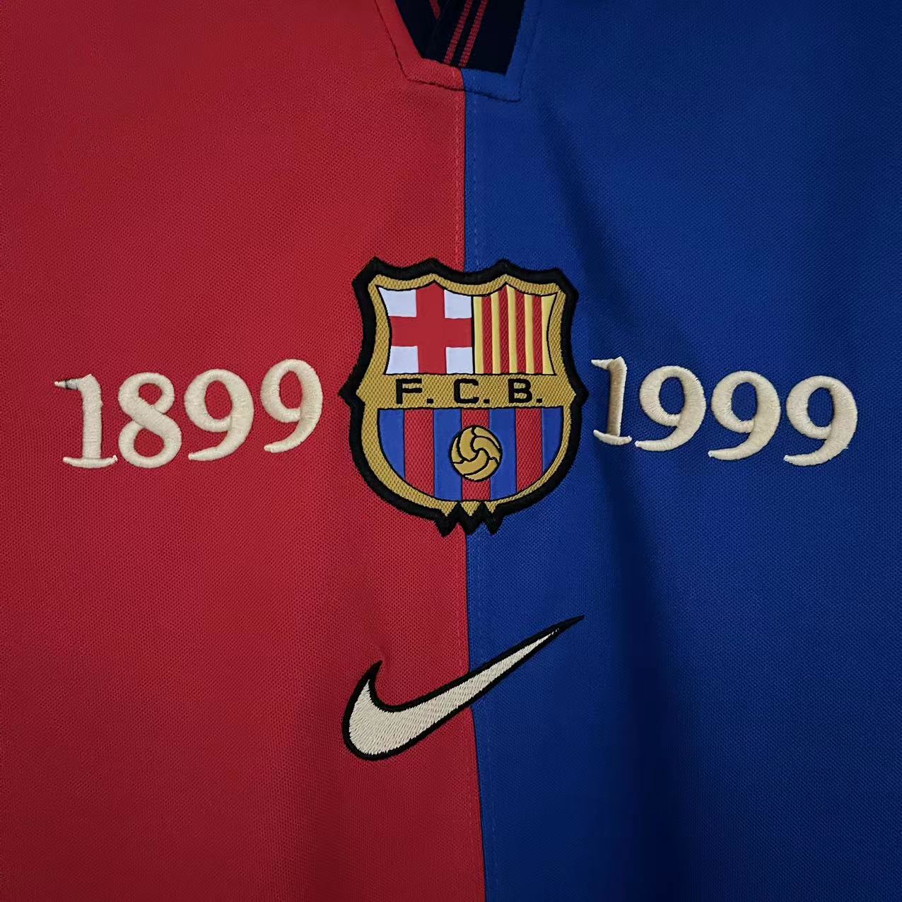 [Retro Premium] Barcelona 100th Anniversary Version Home Jerseys