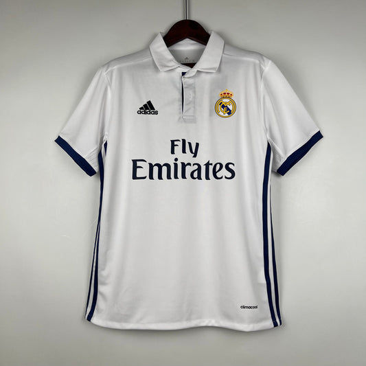 Retro Real Madrid 16/17 Home Kit [Player Version]