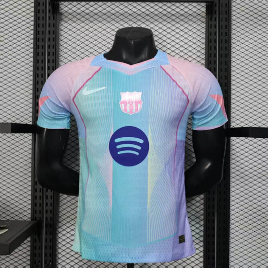 [Player Version] FC Barcelona Limited Edition Blue Pink Jersey