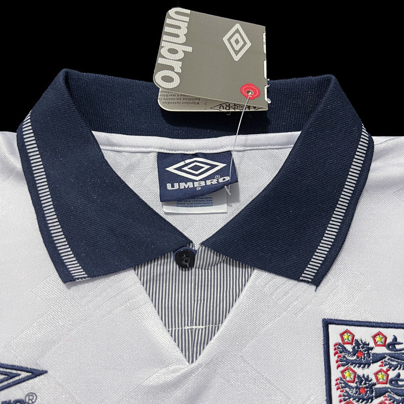 Retro 1990 England Home Kit [Player Version]