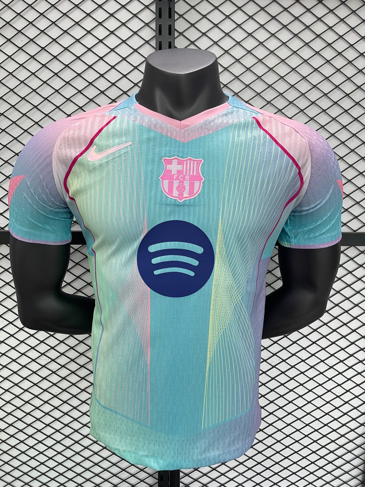 [Player version] 2025/26 Barcelona Limited Edition Jersey pastel colour